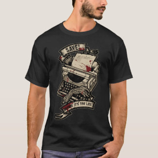 Redden voor het te laat is cadeau vrienden t-shirt