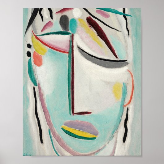 Redder's Hoofd, Martelaar | von Jawlensky Poster (Voorkant)