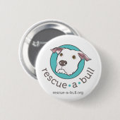 redding-a-bull knoop ronde button 5,7 cm (Voorkant /achterkant)