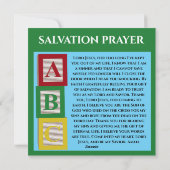 Redding abc feestdagenkaart (Achterkant)