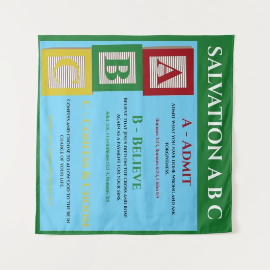 Redding abc wandkleed (Voorkant (horizontaal))