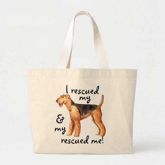 Redding Airedale Grote Tote Bag (Voorkant)