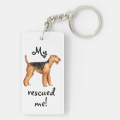 Redding Airedale Sleutelhanger (achterkant)