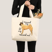 Redding Akita Grote Tote Bag (Voorkant (product))