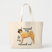 Redding Akita Grote Tote Bag (Voorkant)