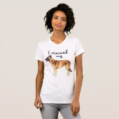 Redding Belgische Malinois T-shirt (Voorkant volledig)