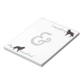 Redding Belgische Sheepdog Notitieblok (Linkerzijde)