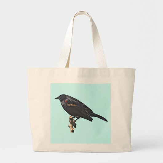 Redding Blackbird Gift Grote Tote Bag (Voorkant)