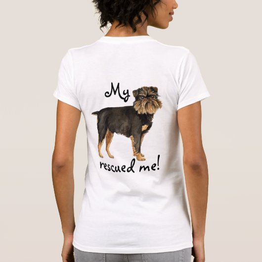 Redding Brussel Griffon T-shirt (Achterkant)