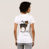 Redding Brussel Griffon T-shirt (Achterkant volledig)