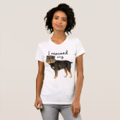 Redding Brussel Griffon T-shirt (Voorkant volledig)