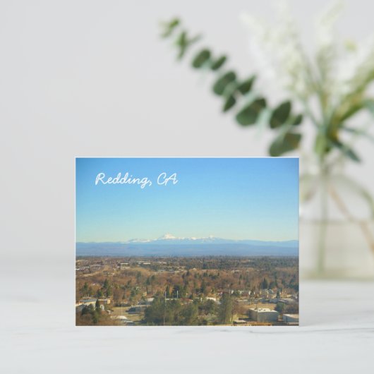 Redding Californische Briefkaart (Staand voorkant)