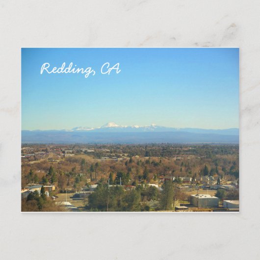 Redding Californische Briefkaart (Voorkant)