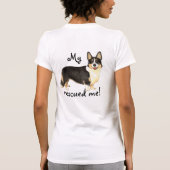 Redding Cardigan Welsh Corgi T-shirt (Achterkant)