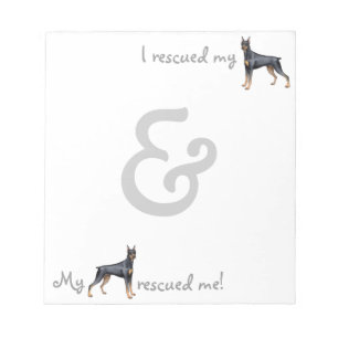 Redding Doberman Pinscher Notitieblok