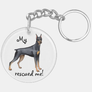 Redding Doberman Pinscher Sleutelhanger