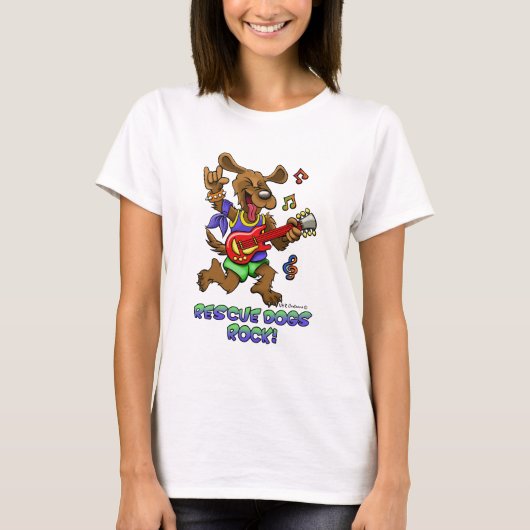 Redding Dogs rock! T-shirt (Voorkant)