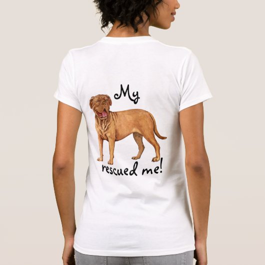 Redding Dogue de Bordeaux T-shirt (Achterkant)