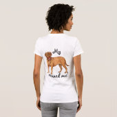 Redding Dogue de Bordeaux T-shirt (Achterkant volledig)