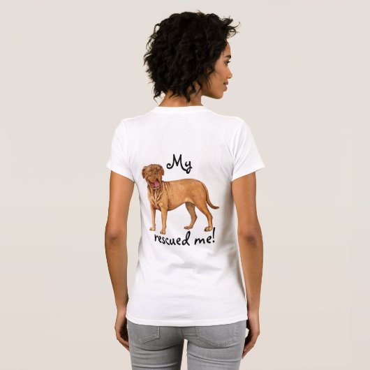 Redding Dogue de Bordeaux T-shirt (Achterkant volledig)