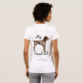 Redding Duitse Wirehaire Pointer T-shirt (Achterkant volledig)