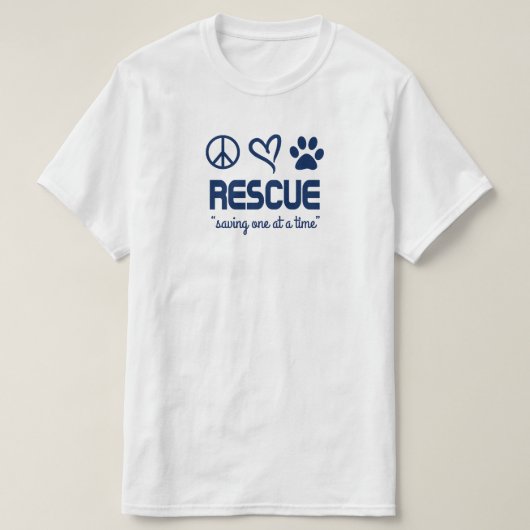 Redding "Een Voor Een Redden" T-shirt (Design voorkant)
