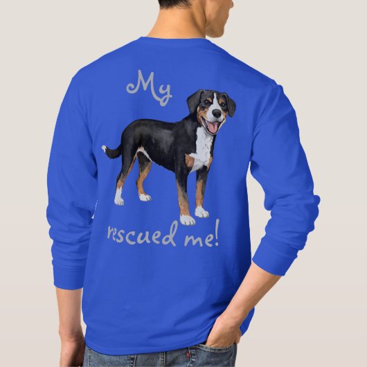 Redding Entlebucher Mountain Dog T-Shirt (Achterkant)