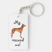 Redding Farao Hound Sleutelhanger (achterkant)