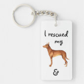 Redding Farao Hound Sleutelhanger (Voorkant)