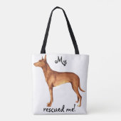 Redding Farao Hound Tote Bag (Achterkant)