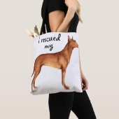 Redding Farao Hound Tote Bag (Dichtbij)