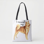 Redding Finse Spitz Tote Bag (Voorkant)