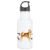 Redding Finse Spitz Waterfles (Voorkant)