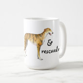 Redding Greyhound Koffiemok (Voorkant rechts)