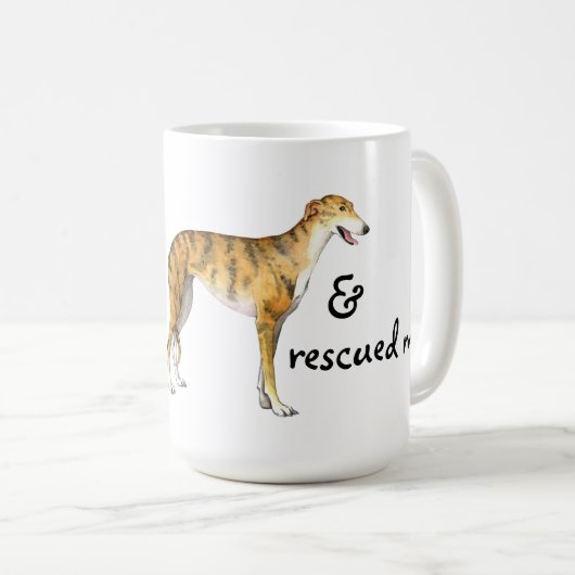 Redding Greyhound Koffiemok (Voorkant rechts)