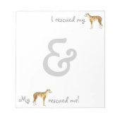 Redding Greyhound Notitieblok (Voorkant)