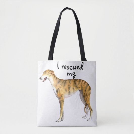Redding Greyhound Tote Bag (Voorkant)