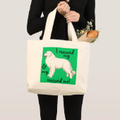Redding Grote Pyreneeën Tote Bag (Voorkant (product))