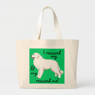 Redding Grote Pyreneeën Tote Bag