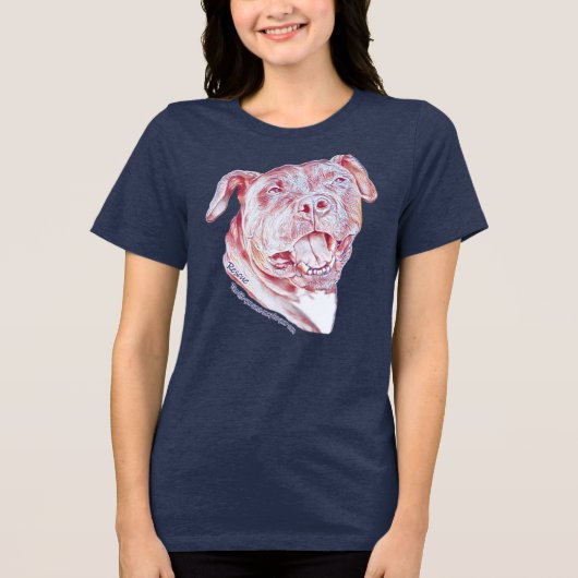 Redding - Het leven dat je redt kan het jouwe zijn Tri-Blend Shirt (Voorkant)