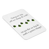 Redding hond magneet, het redden van een leven magneet (Rechterzijde)