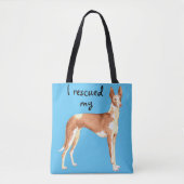 Redding Ibizan Hound Canvas tas (Voorkant)