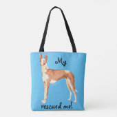 Redding Ibizan Hound Canvas tas (Achterkant)