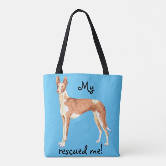 Redding Ibizan Hound Canvas tas (Achterkant)