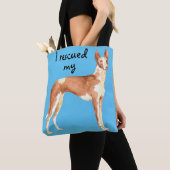 Redding Ibizan Hound Canvas tas (Dichtbij)