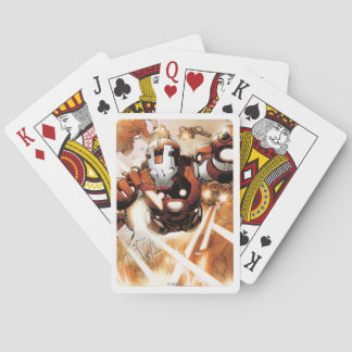 Redding in strijd speelkaarten