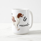 Redding Irish Red en White Setter Koffiemok (Voorkant rechts)