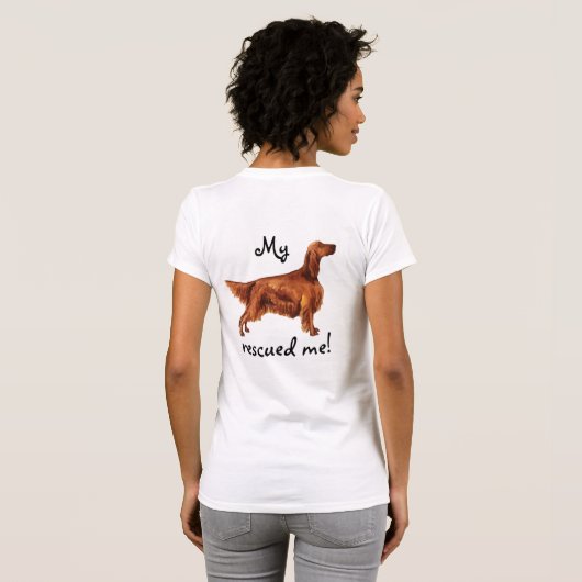 Redding Irish Setter T-shirt (Achterkant volledig)