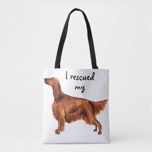 Redding Irish Setter Tote Bag (Voorkant)