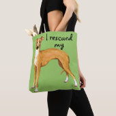 Redding Italiaanse Greyhound Tote Bag (Dichtbij)